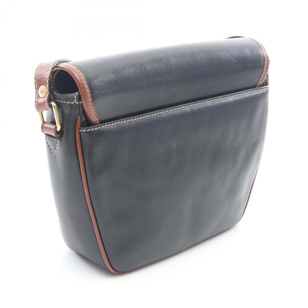Celine CELINE Shoulder Bag Handbag Leather Women's Black/Brown - Picture 2 of 15